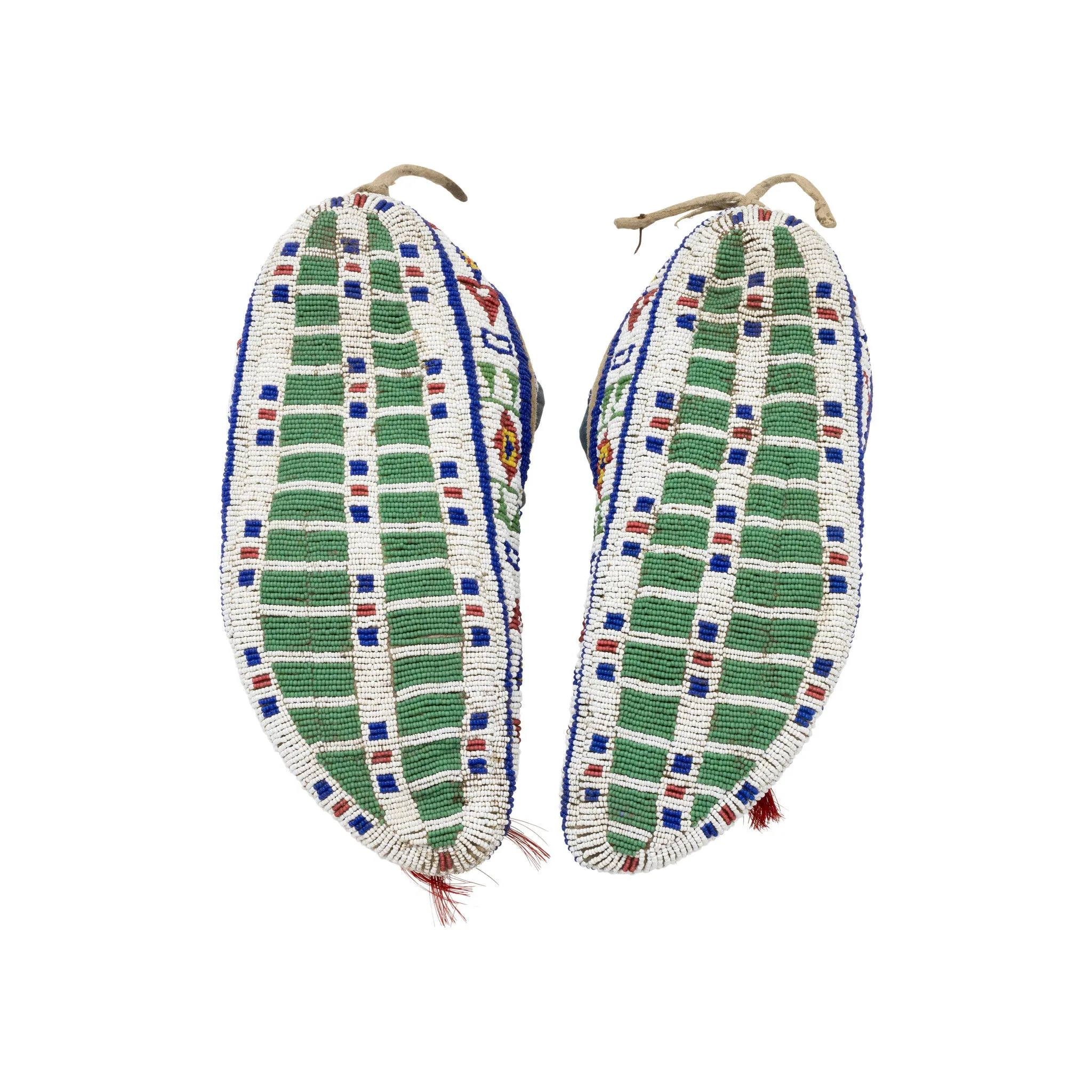 Sioux Fully Beaded Moccasins