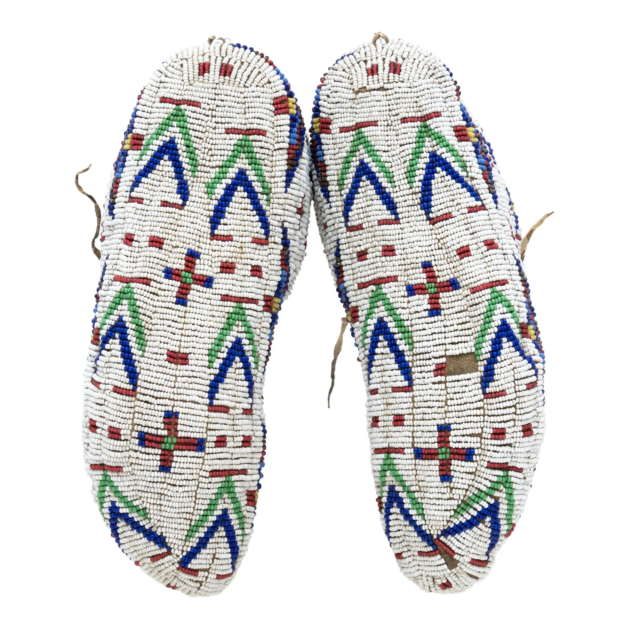 Sioux Fully Beaded Moccasins