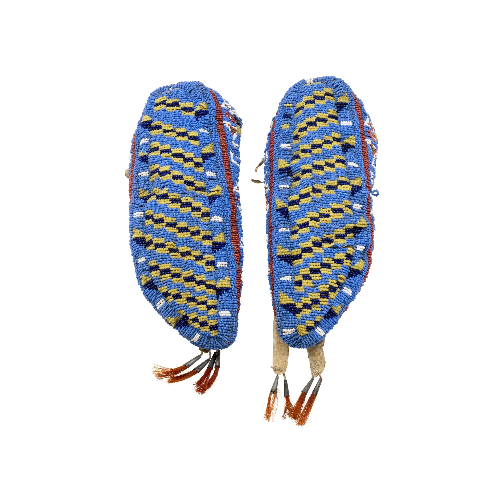 Sioux Fully Beaded Moccasins
