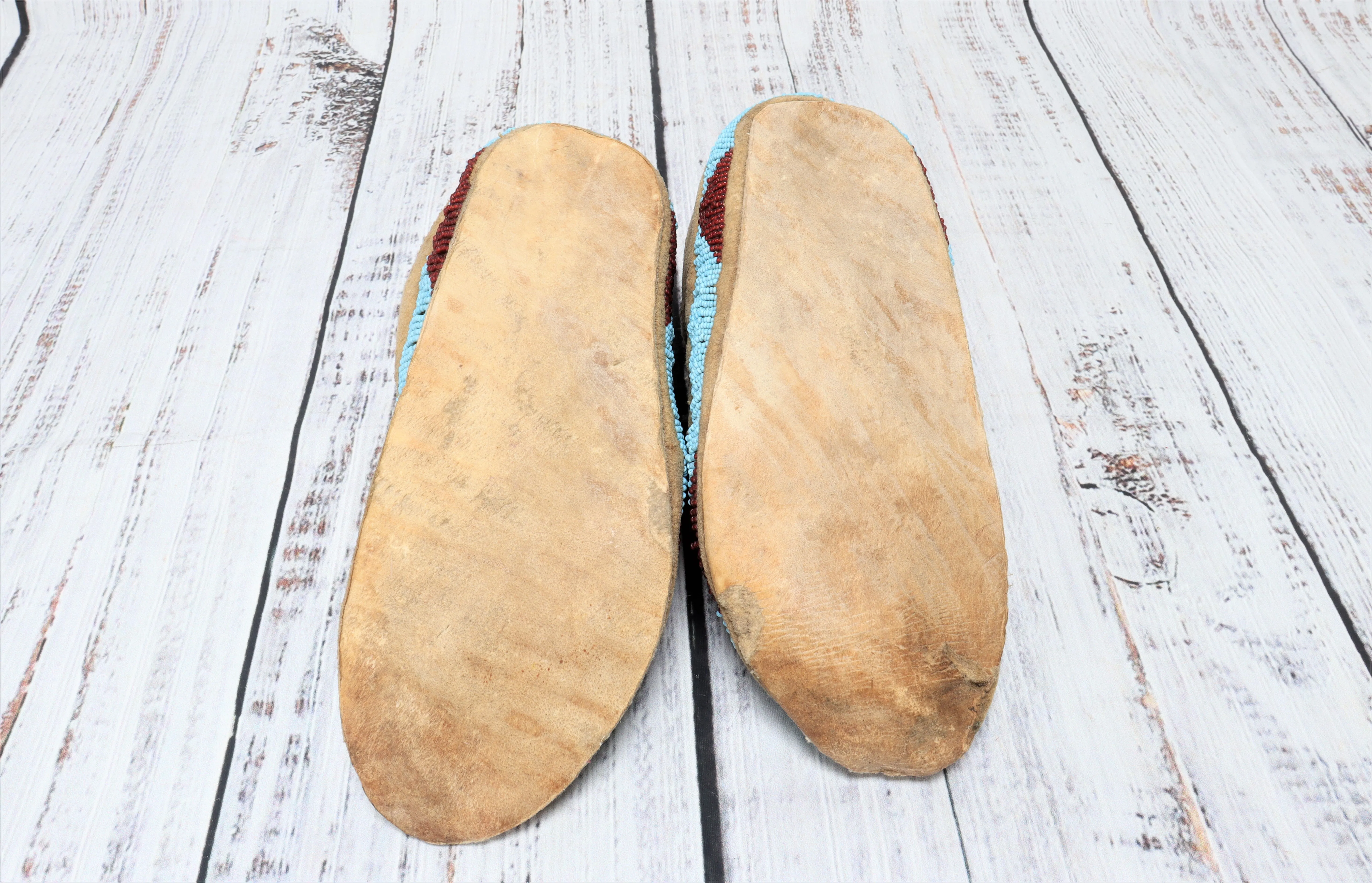 Sioux Quilled Moccasins