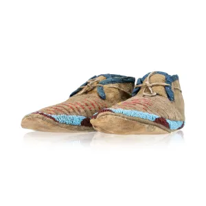 Sioux Quilled Moccasins