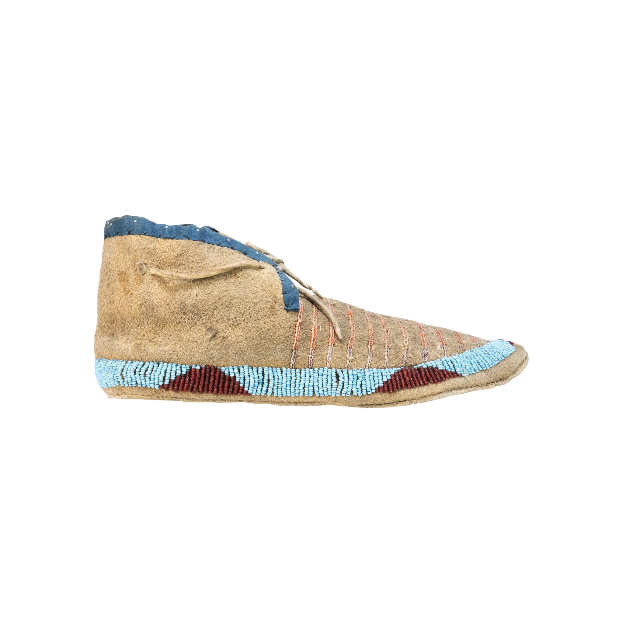Sioux Quilled Moccasins