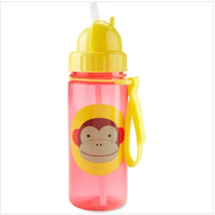 Skip Hop Zoo PP Straw Bottle - Monkey