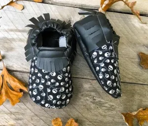 Skull Fringe Moccs