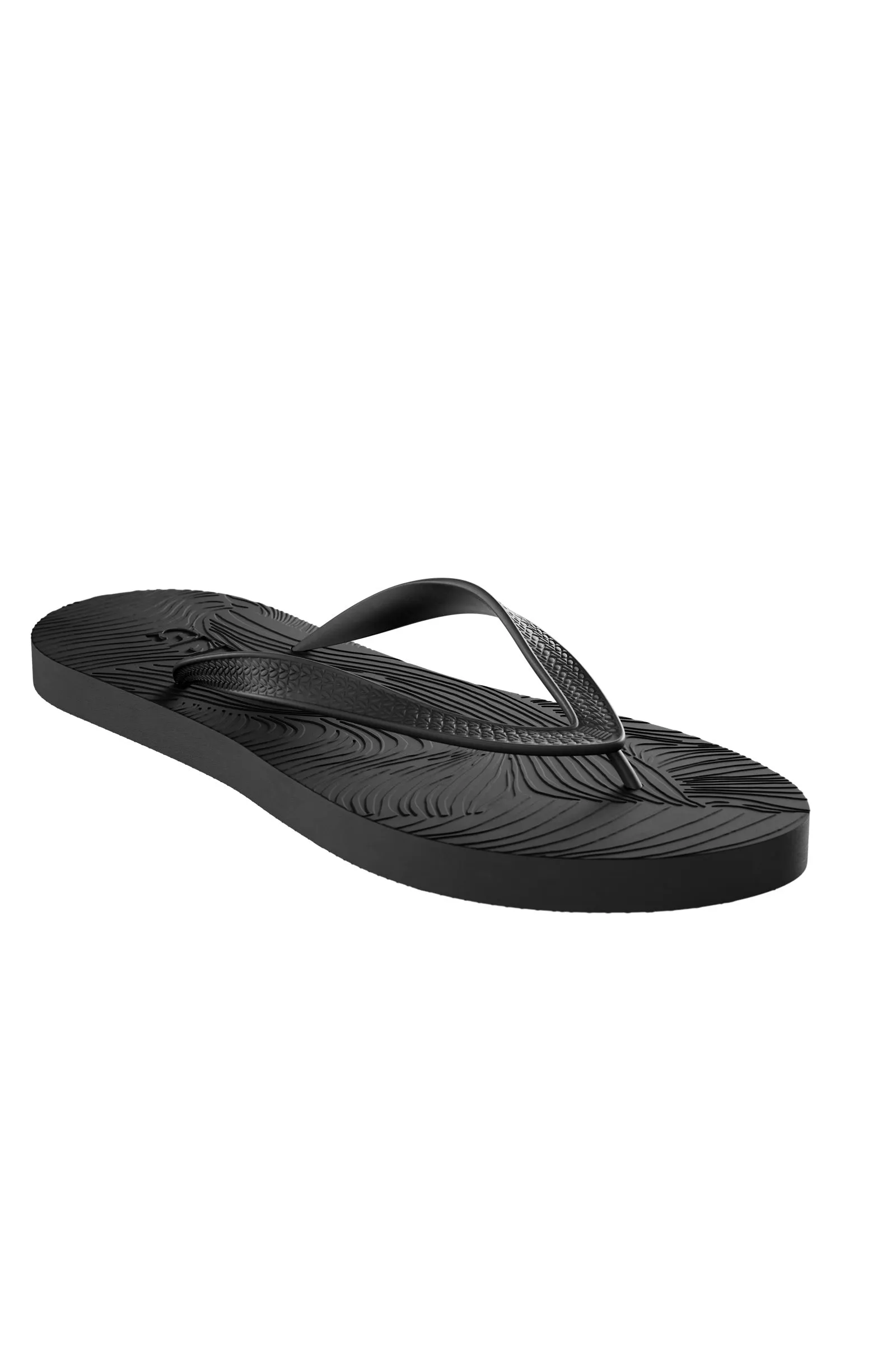 SLEEPERS Mens Regular Black Flip Flops