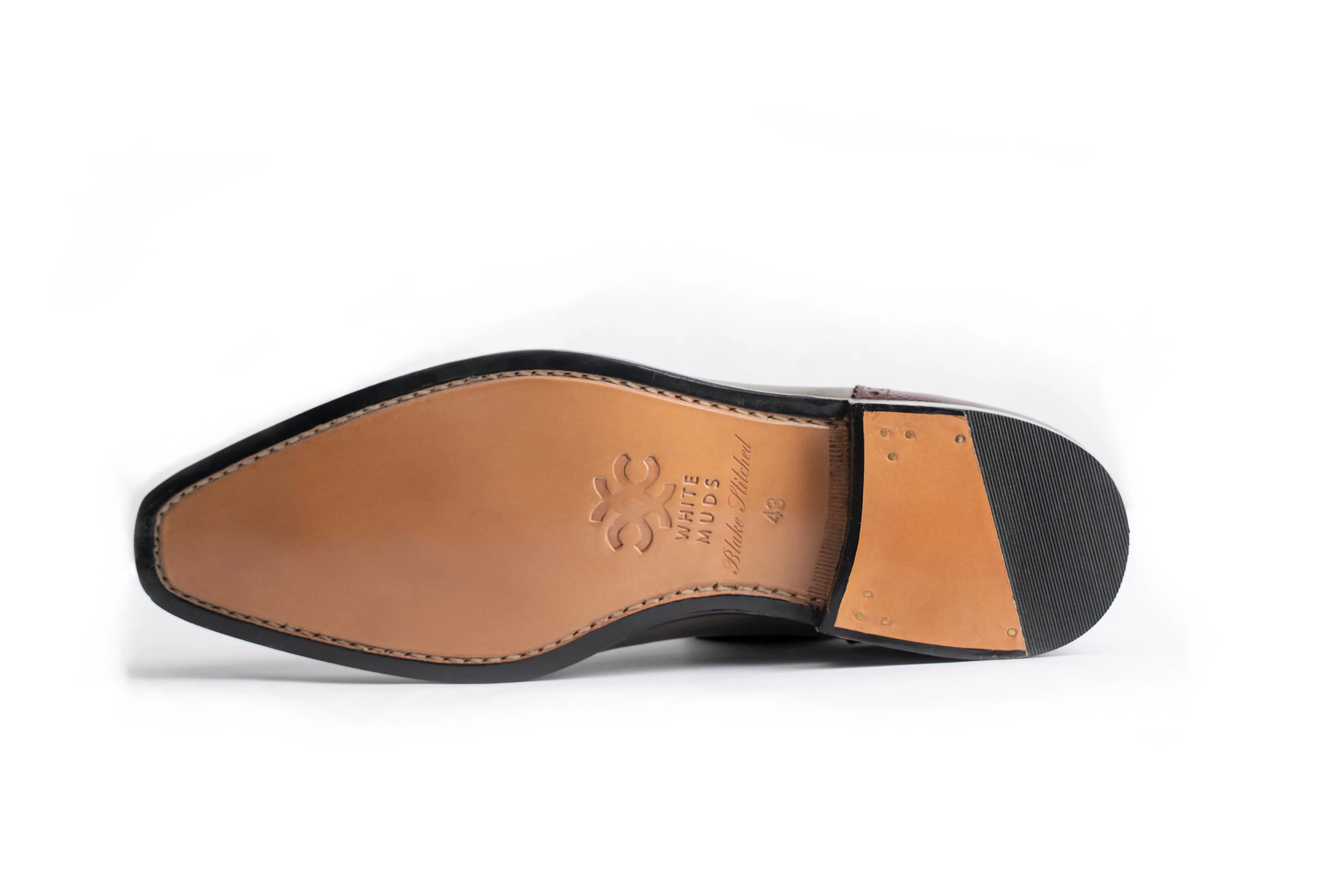 Sligo Black Wholecut Oxfords