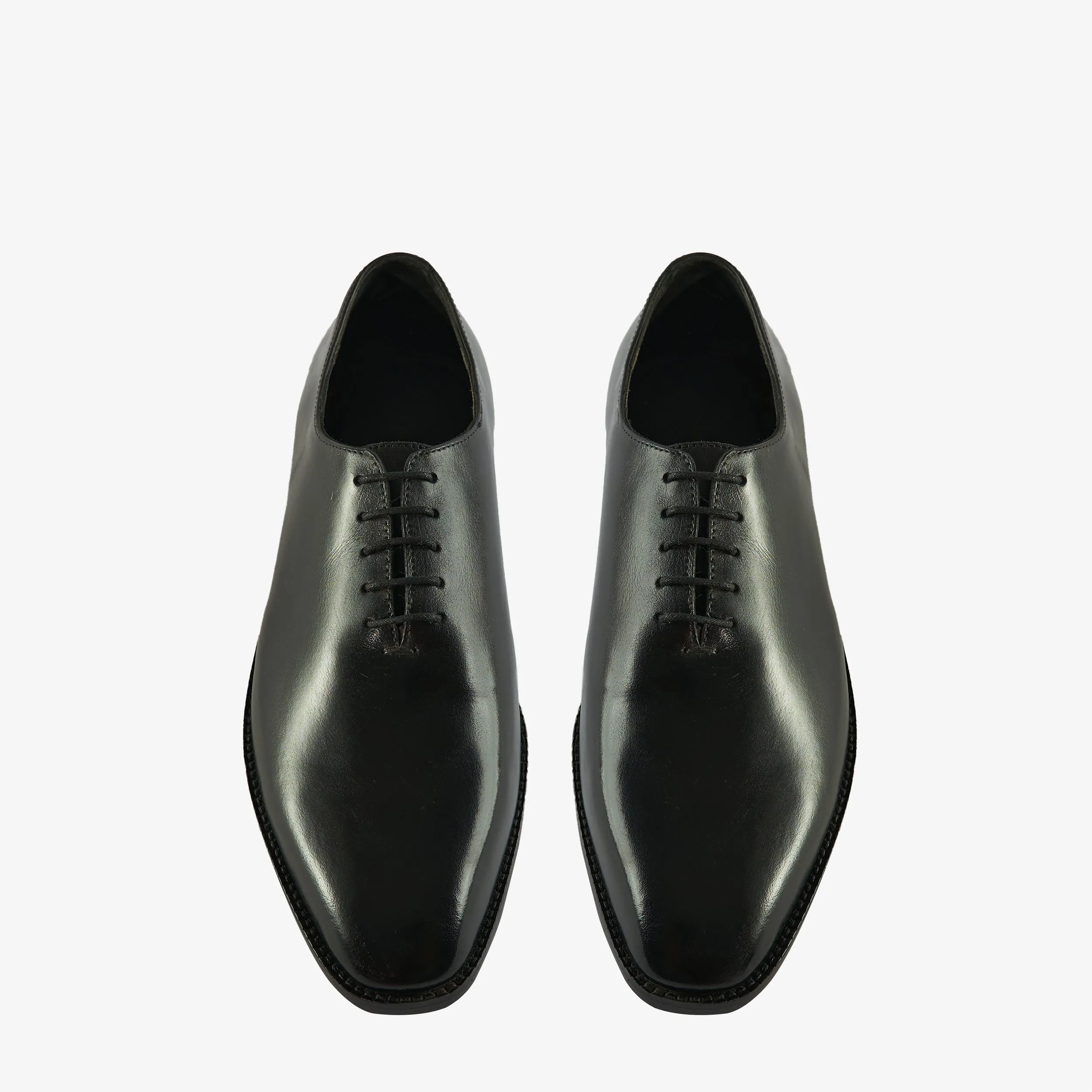 Sligo Black Wholecut Oxfords