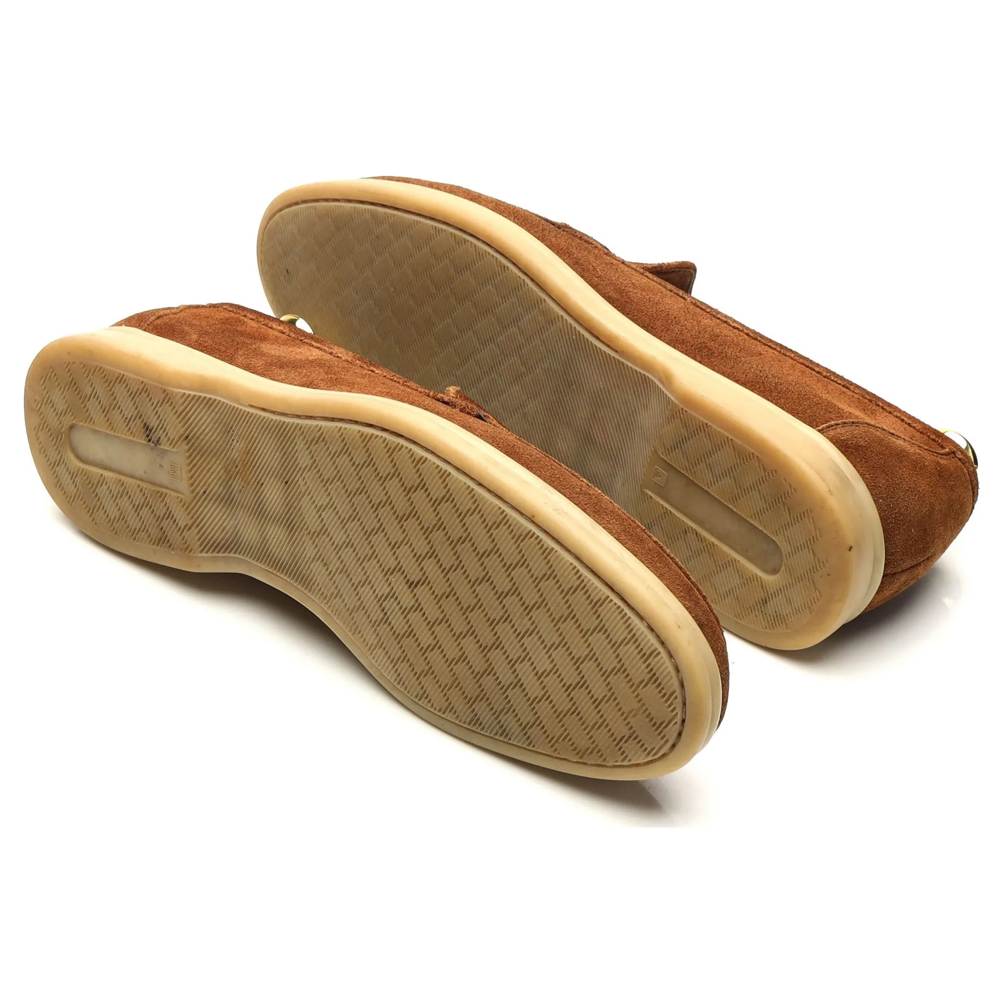 Snuff Brown Suede Slip On Loafers UK 6 EU 40