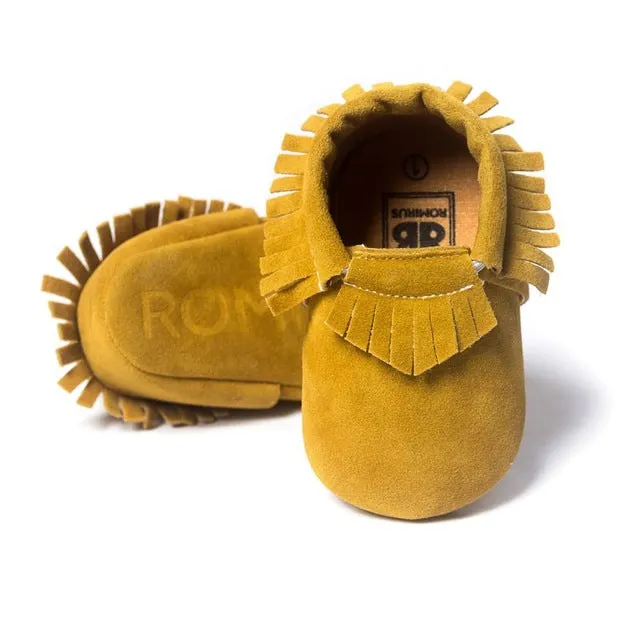 Soft Baby Moccasins