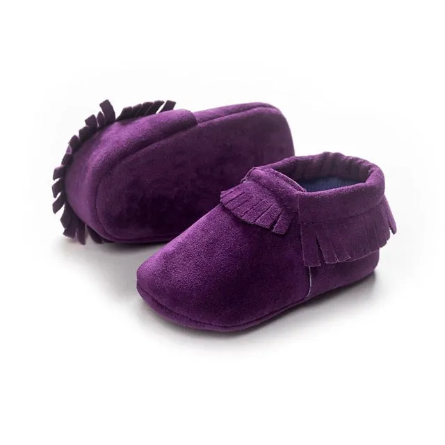 Soft Baby Moccasins