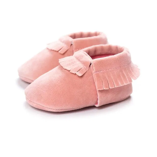 Soft Baby Moccasins