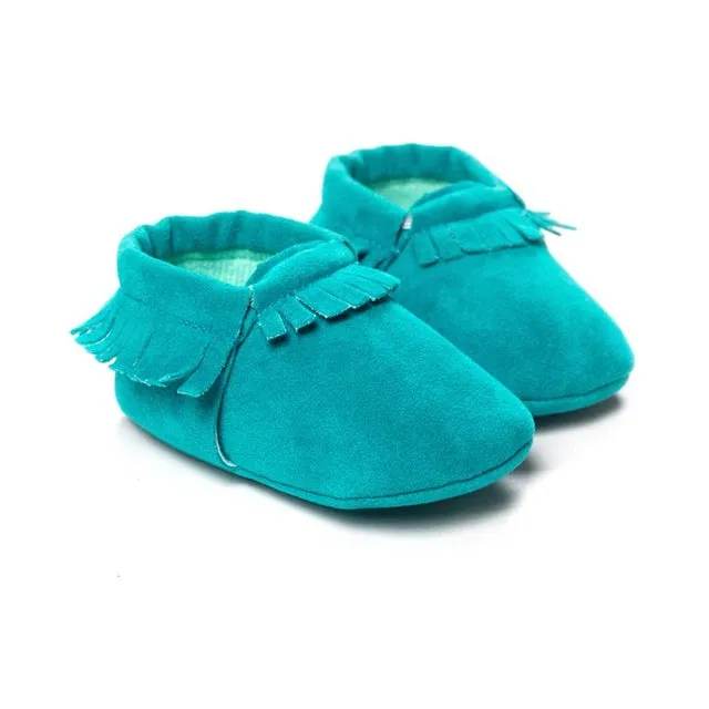 Soft Baby Moccasins