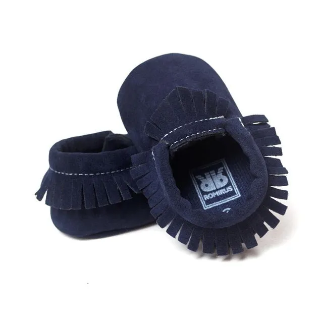 Soft Baby Moccasins