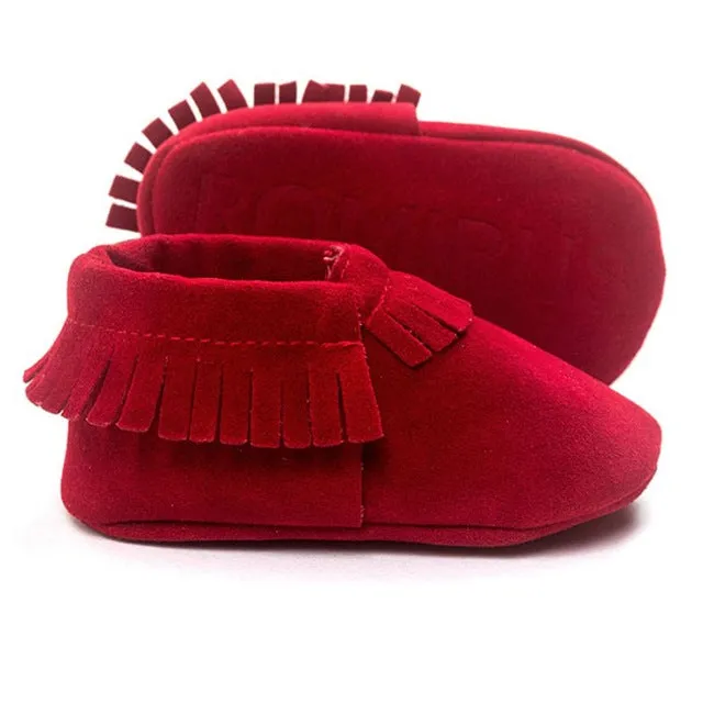 Soft Baby Moccasins
