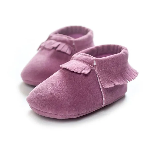 Soft Baby Moccasins