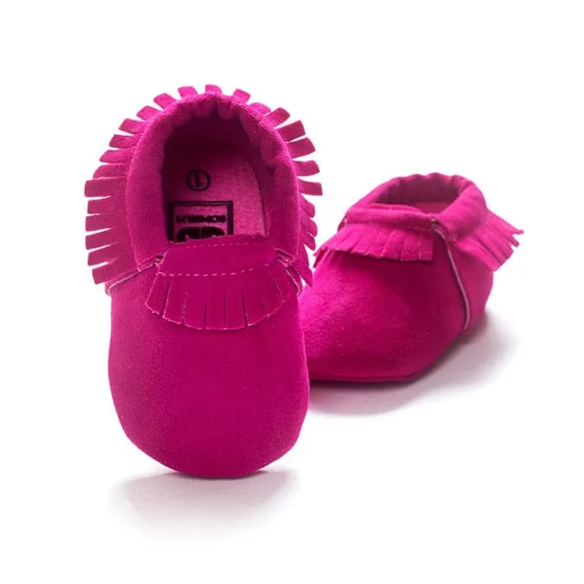 Soft Baby Moccasins