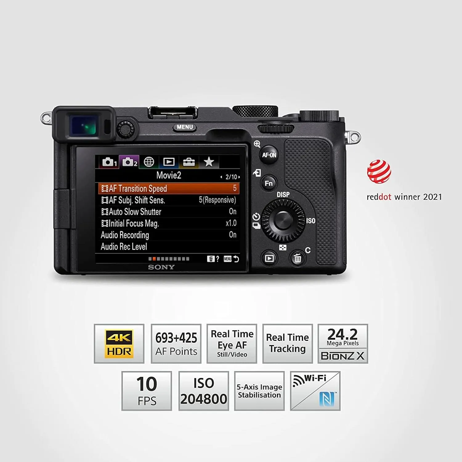 Sony A7C Sony Alpha Ilce-7C Compact Full Frame Camera - Silver Open Box   Samyang Zoom 24-70mm F2.8 Sony E
