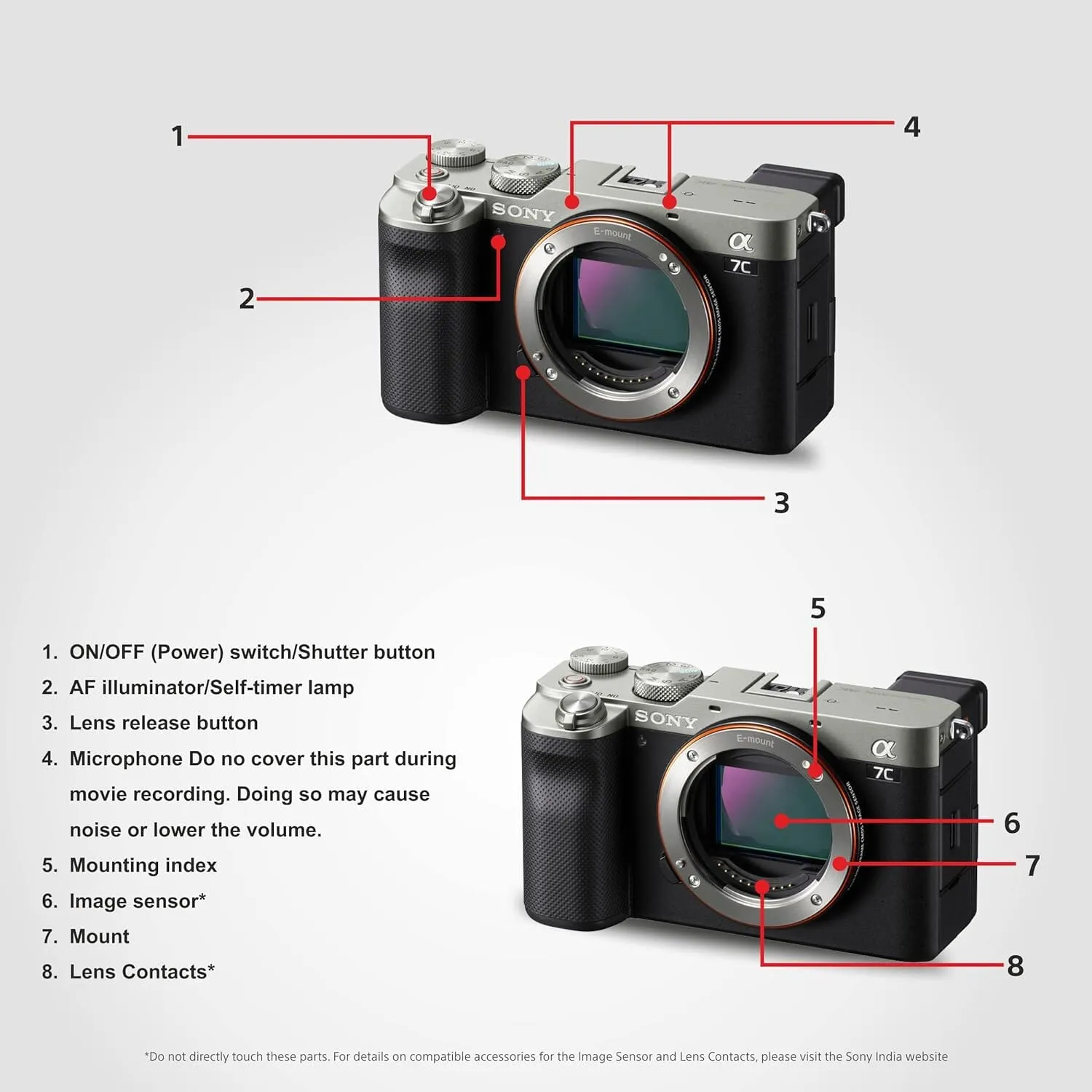 Sony A7C Sony Alpha Ilce-7C Compact Full Frame Camera - Silver Open Box   Samyang Zoom 24-70mm F2.8 Sony E