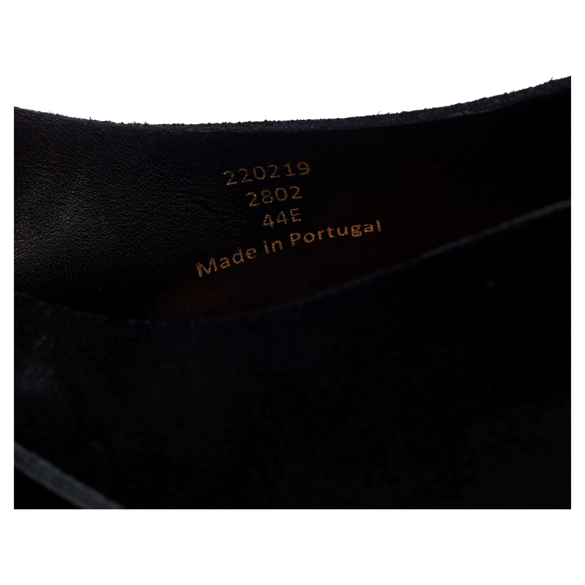 'Sports 2 Pcs Moc' Black Suede Moccasins UK 10 EU 44