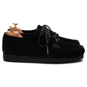 'Sports 2 Pcs Moc' Black Suede Moccasins UK 10 EU 44