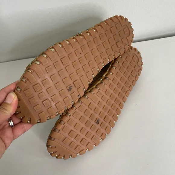 SPRING STEP New FREDIA SLIP-ON LOAFER SHOE in Brown Leather Sz 40 US 9 comfort