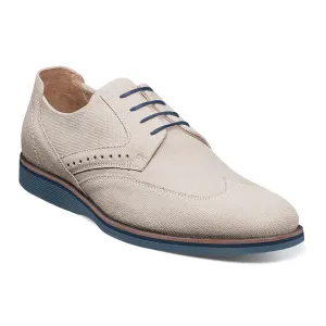 Stacy Adams Luxley Wingtip Oxford - Chalk