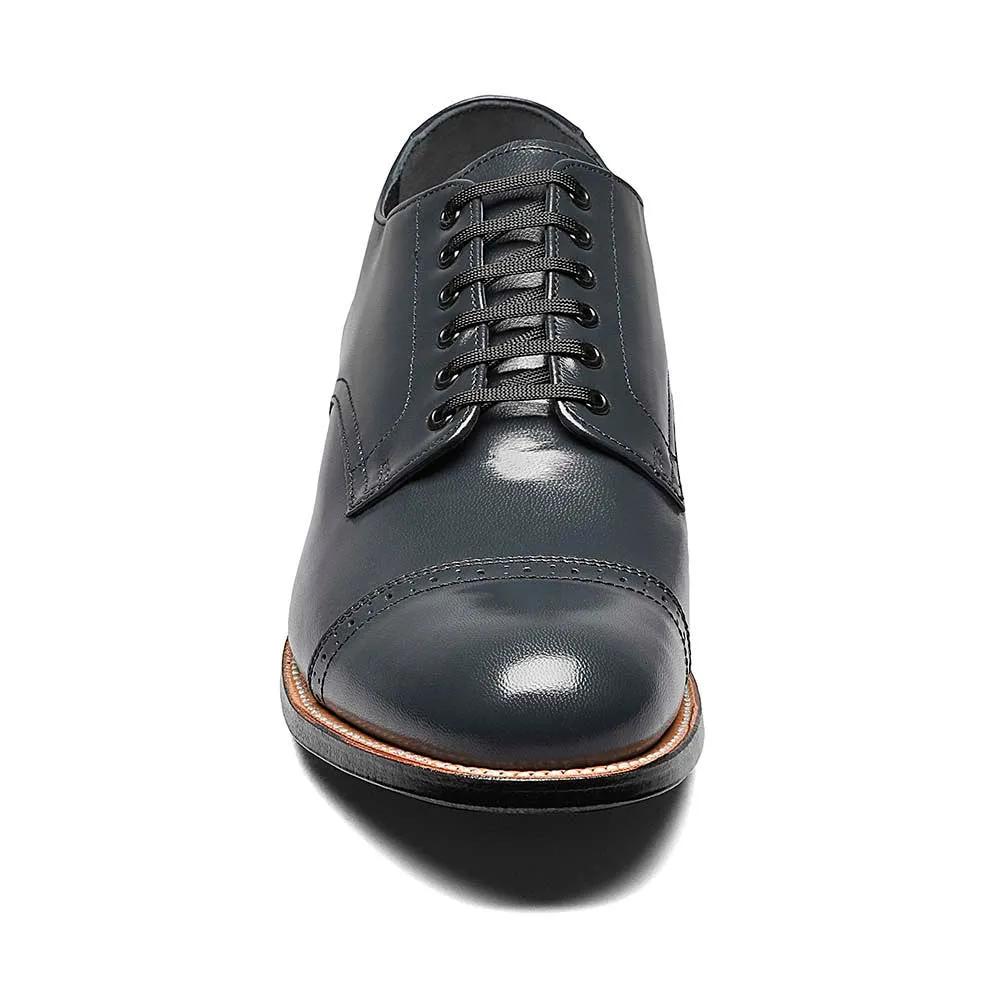 Stacy Adams Men's Madison Navy Cap Toe Oxfords