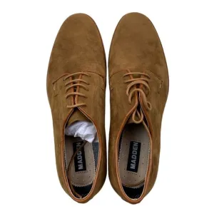 Steve Madden Mens Suede Eddie Oxfords Cognac Size 11.5