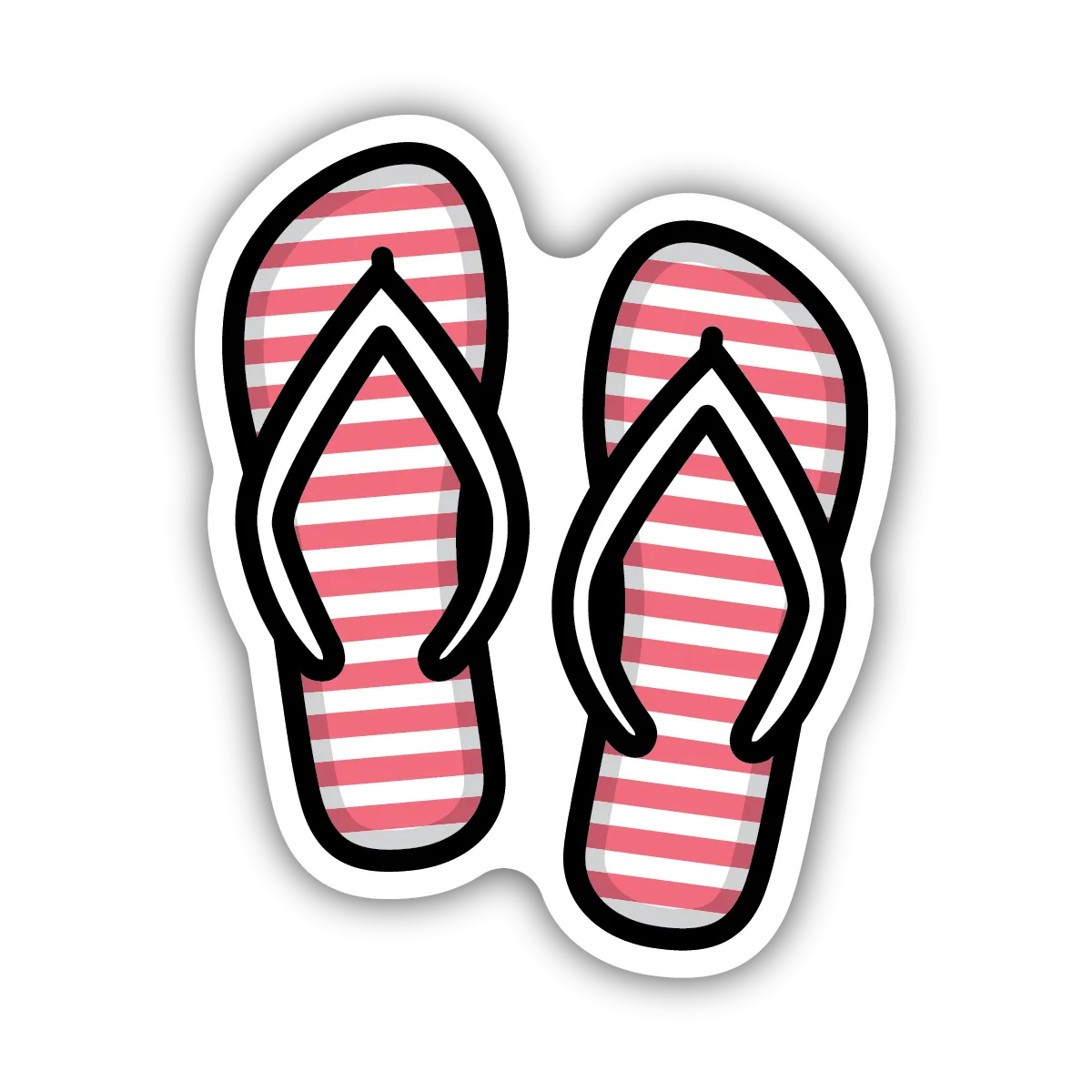 Stickers Northwest - Flip Flops Sticker