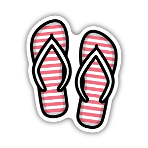 Stickers Northwest - Flip Flops Sticker