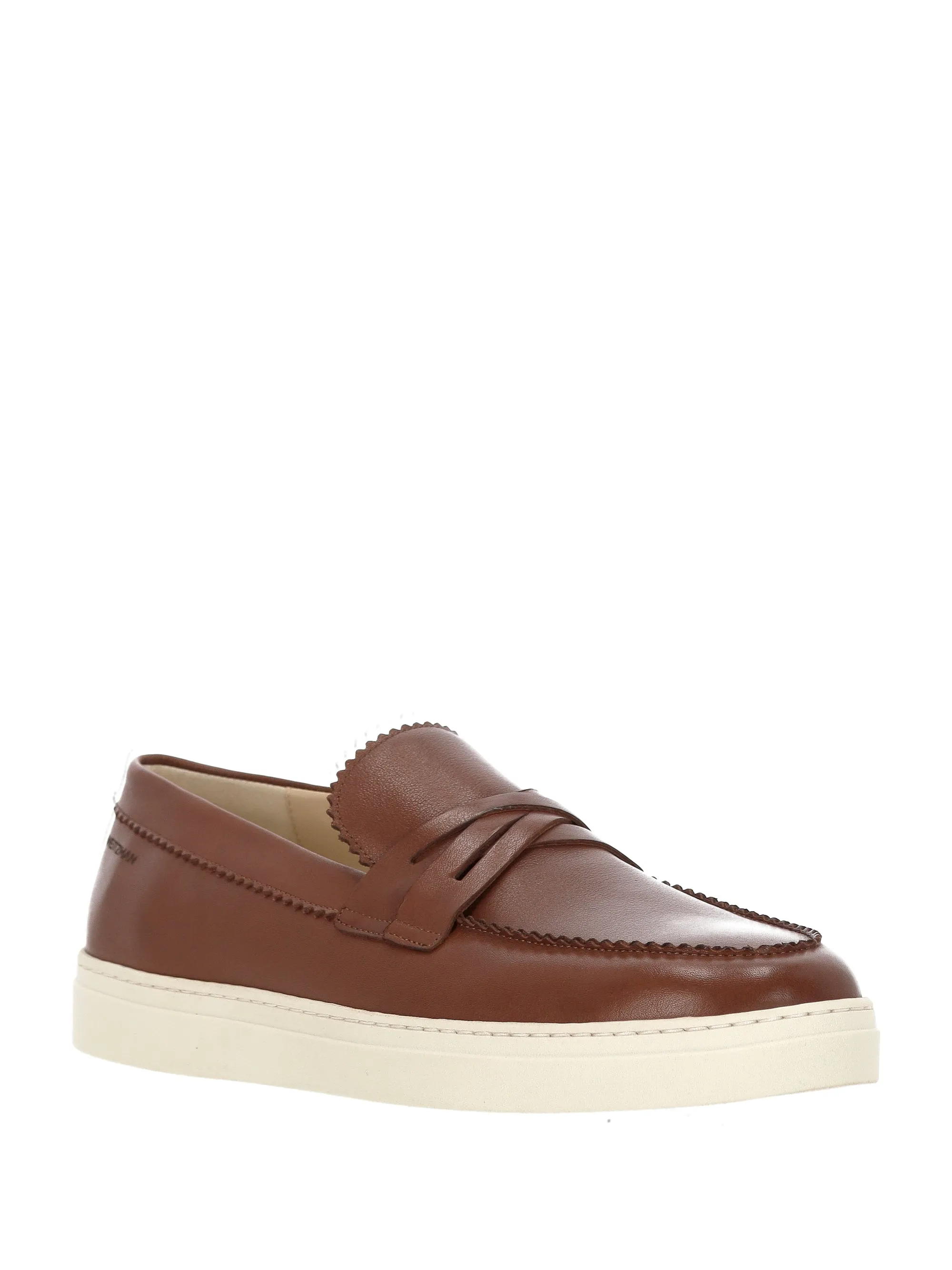 Stuart Weitzman Brixton Chestnut Brown Loafers
