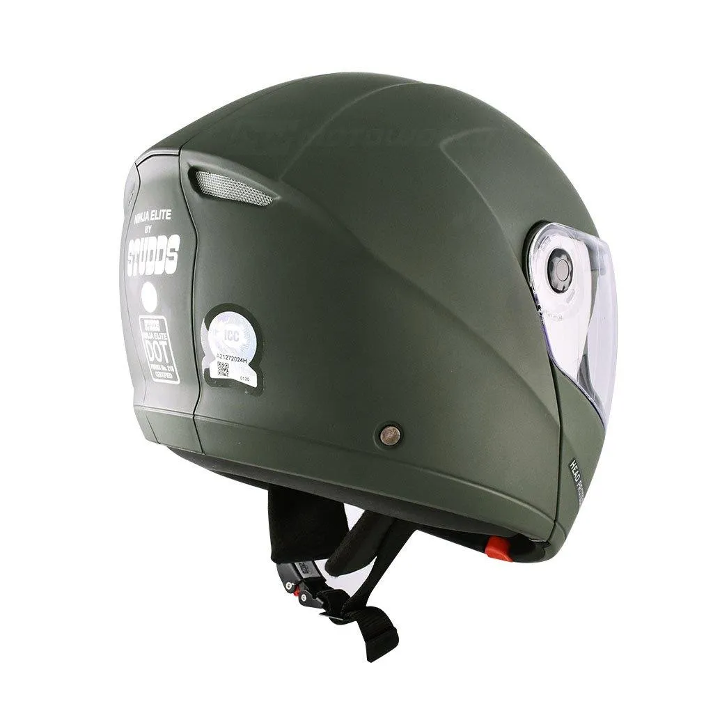 STUDDS NINJA ELITE SUPER MODULAR HELMET w/ FREE EXTRA VISOR