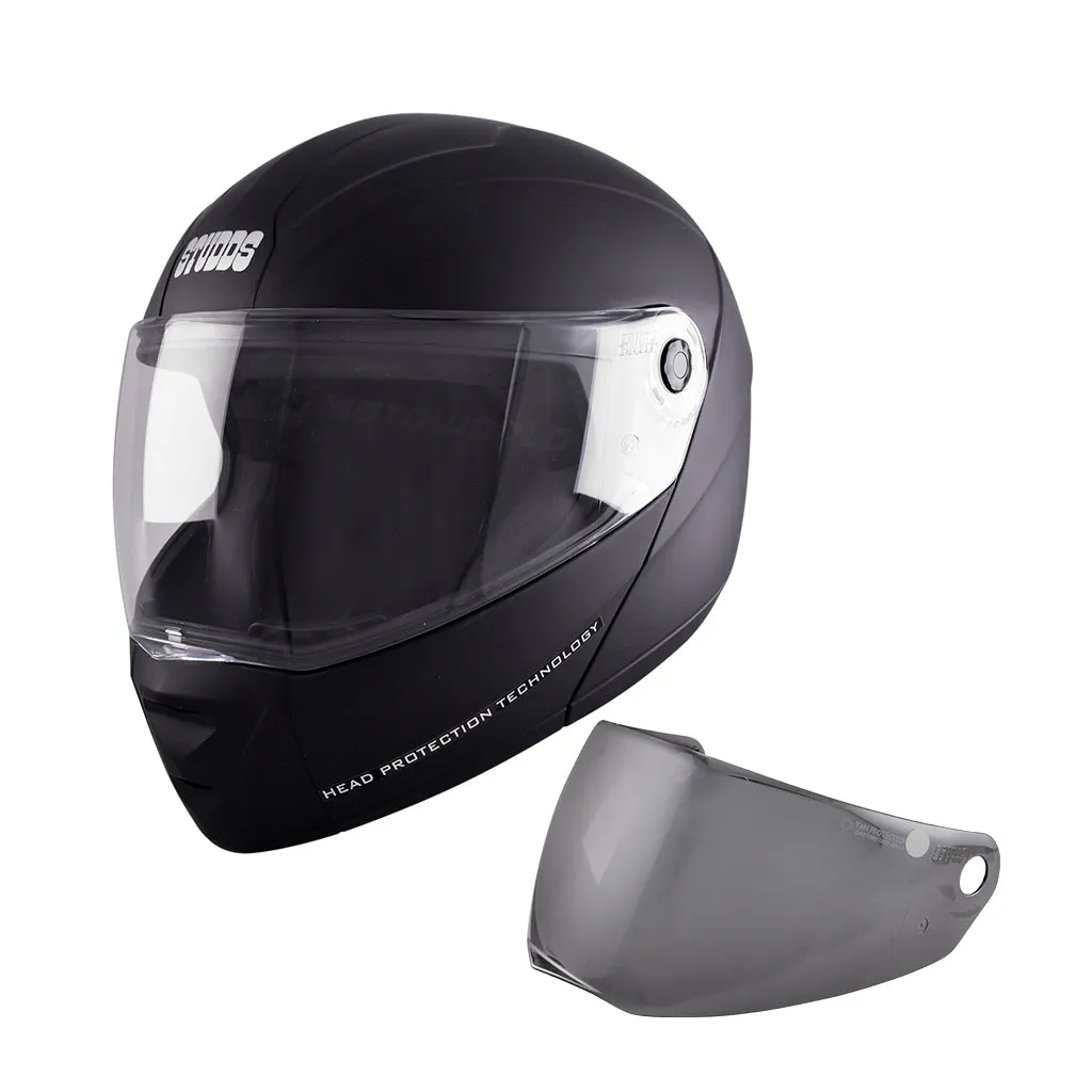 STUDDS NINJA ELITE SUPER MODULAR HELMET w/ FREE EXTRA VISOR