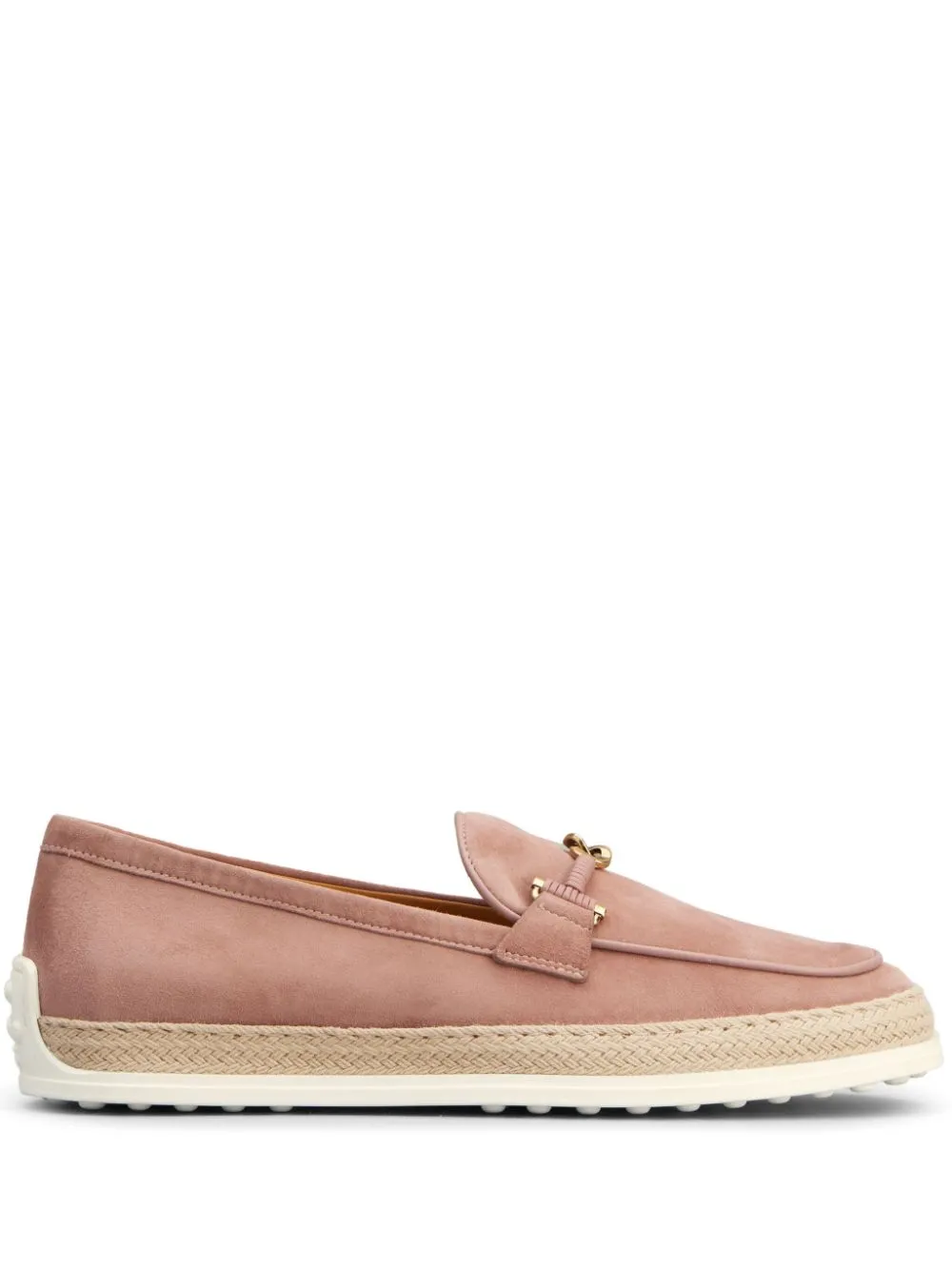 Suede leather loafers
