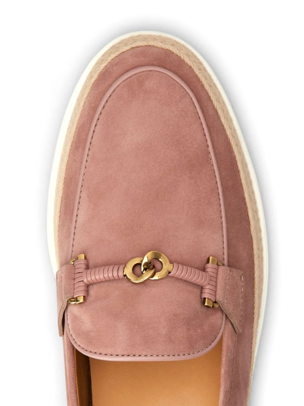 Suede leather loafers