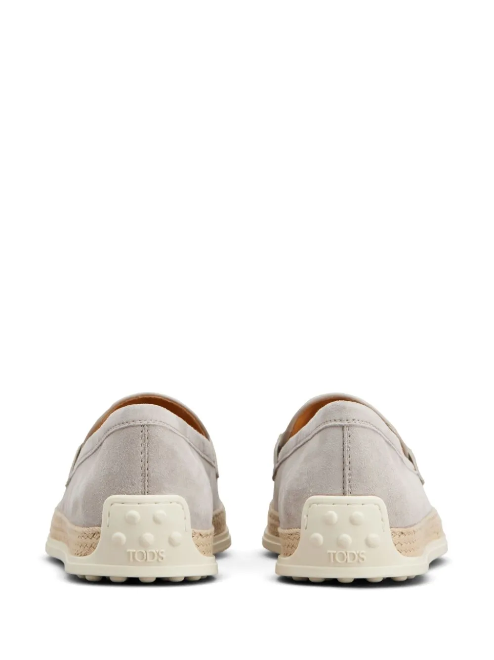 Suede leather loafers