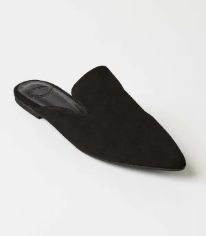Suede Leather Mules