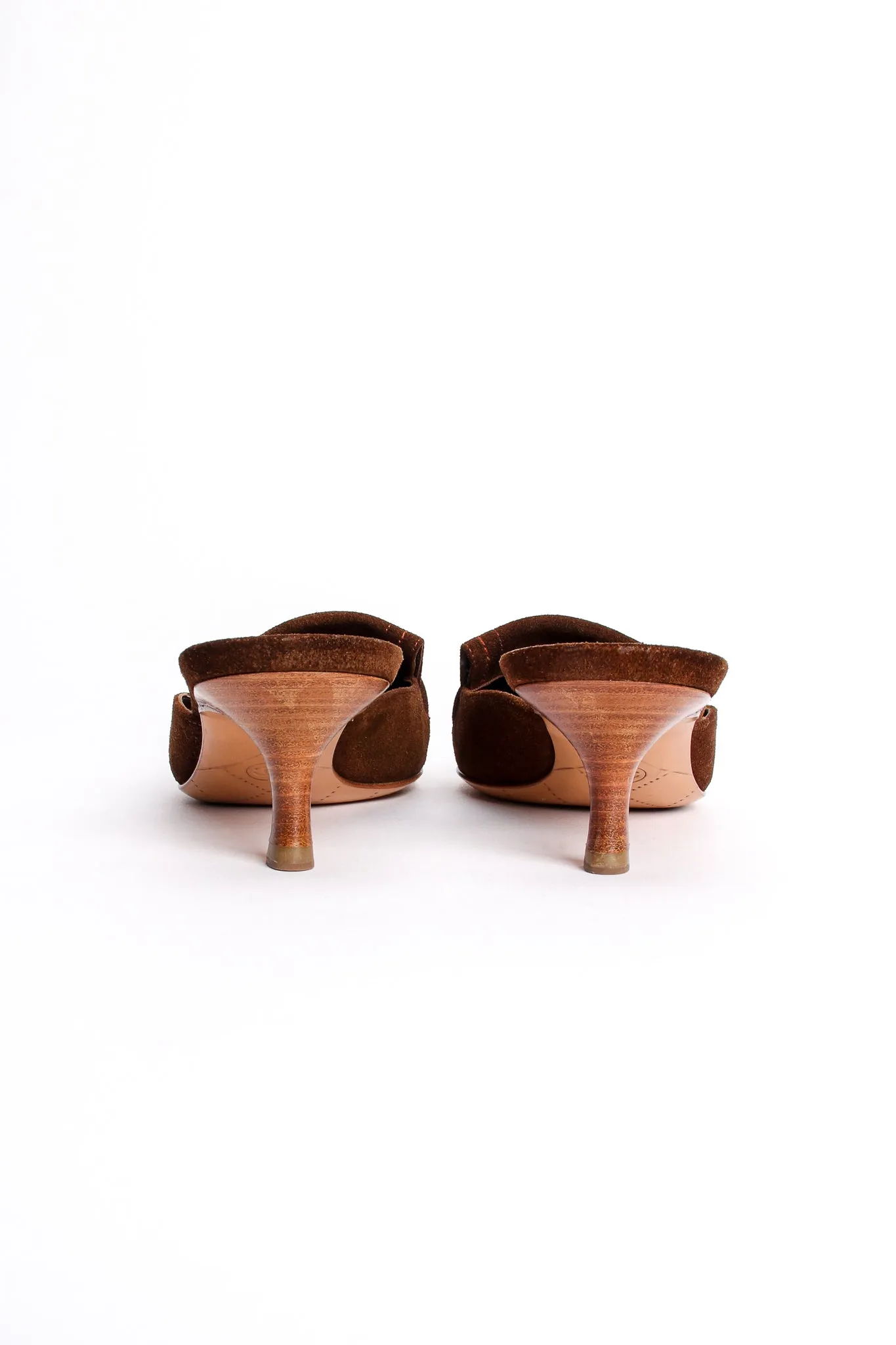 Suede Loafer Mules