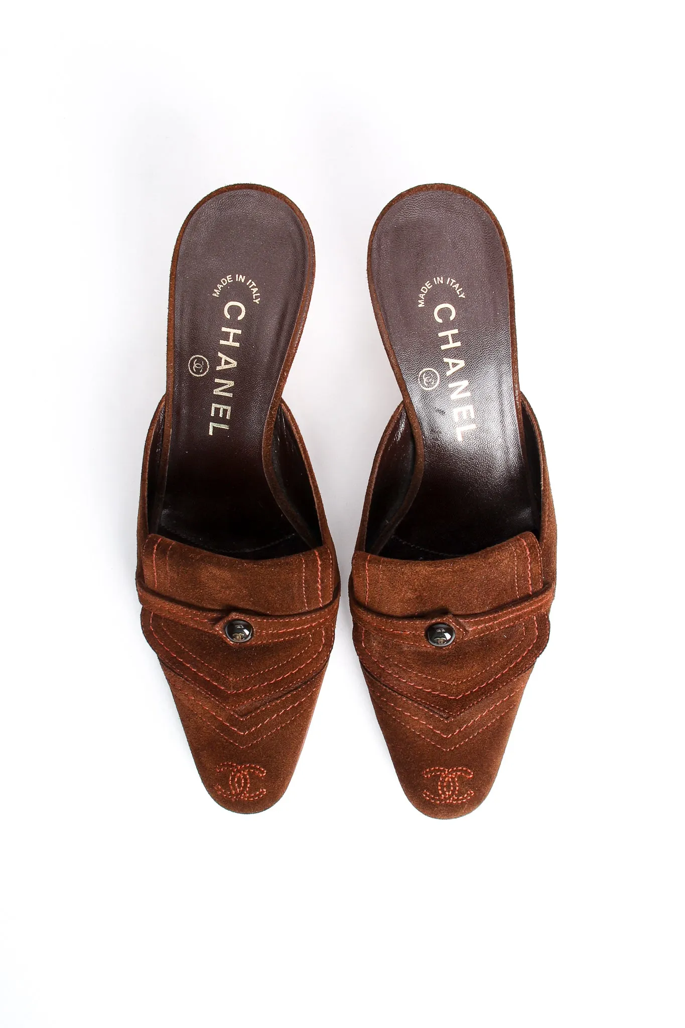 Suede Loafer Mules