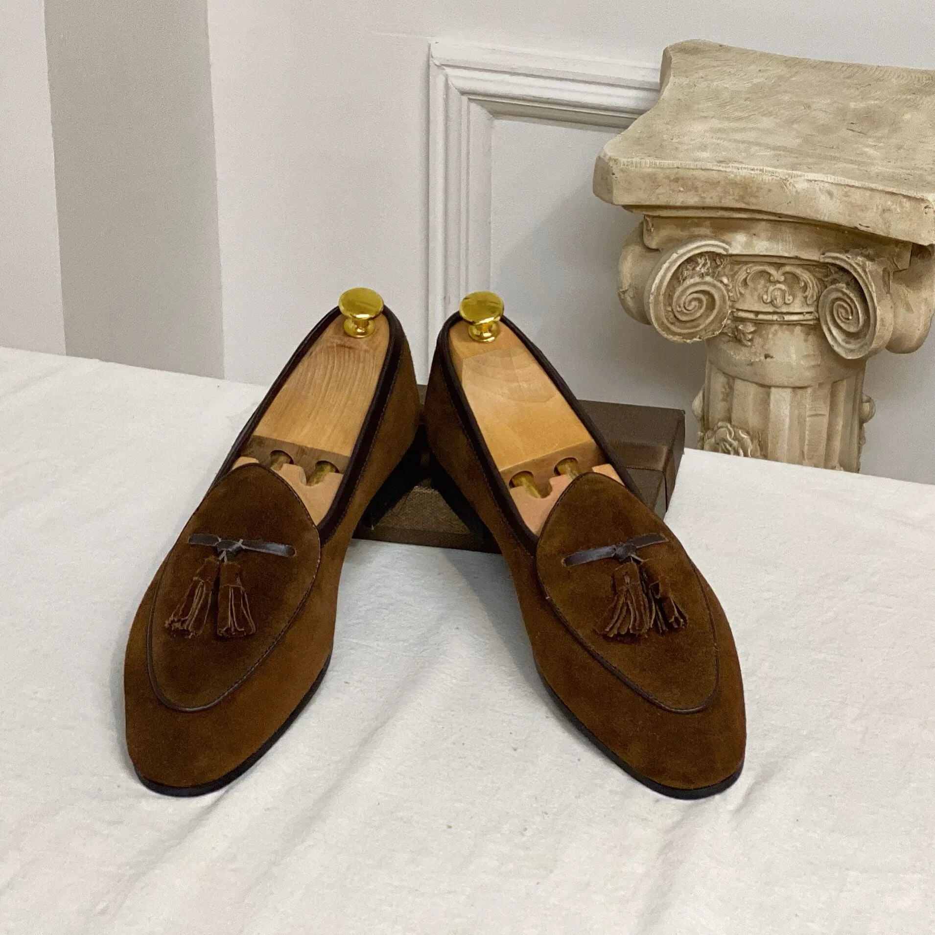 Suede Slip On Fashion Men Loafers