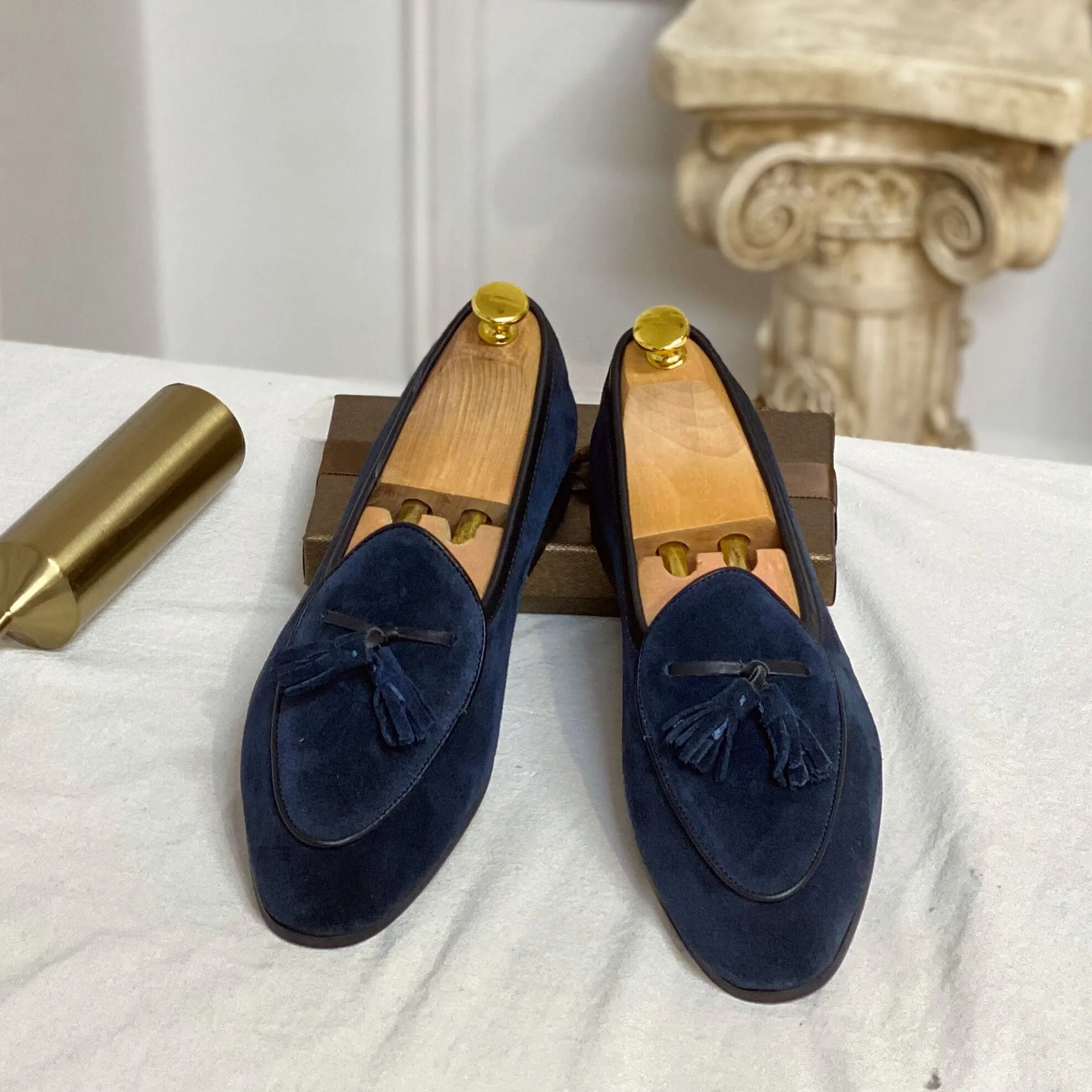 Suede Slip On Fashion Men Loafers