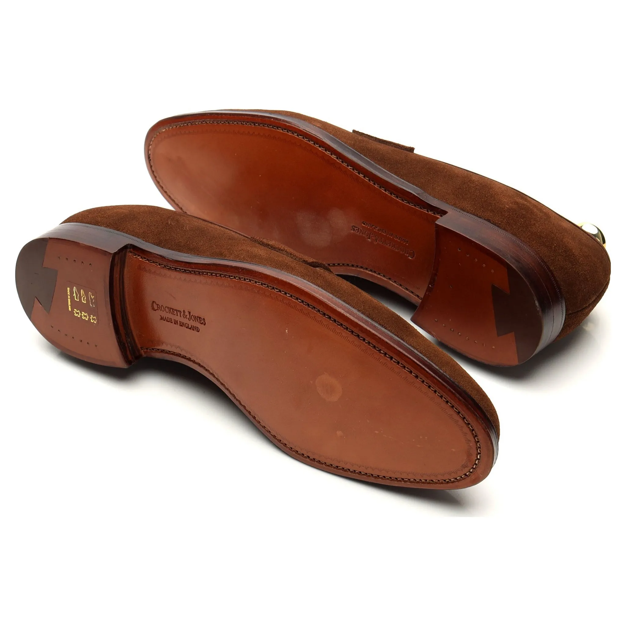 'Sydney' Snuff Brown Suede Loafer UK 6.5 E