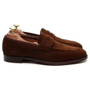 'Sydney' Snuff Brown Suede Loafer UK 6.5 E