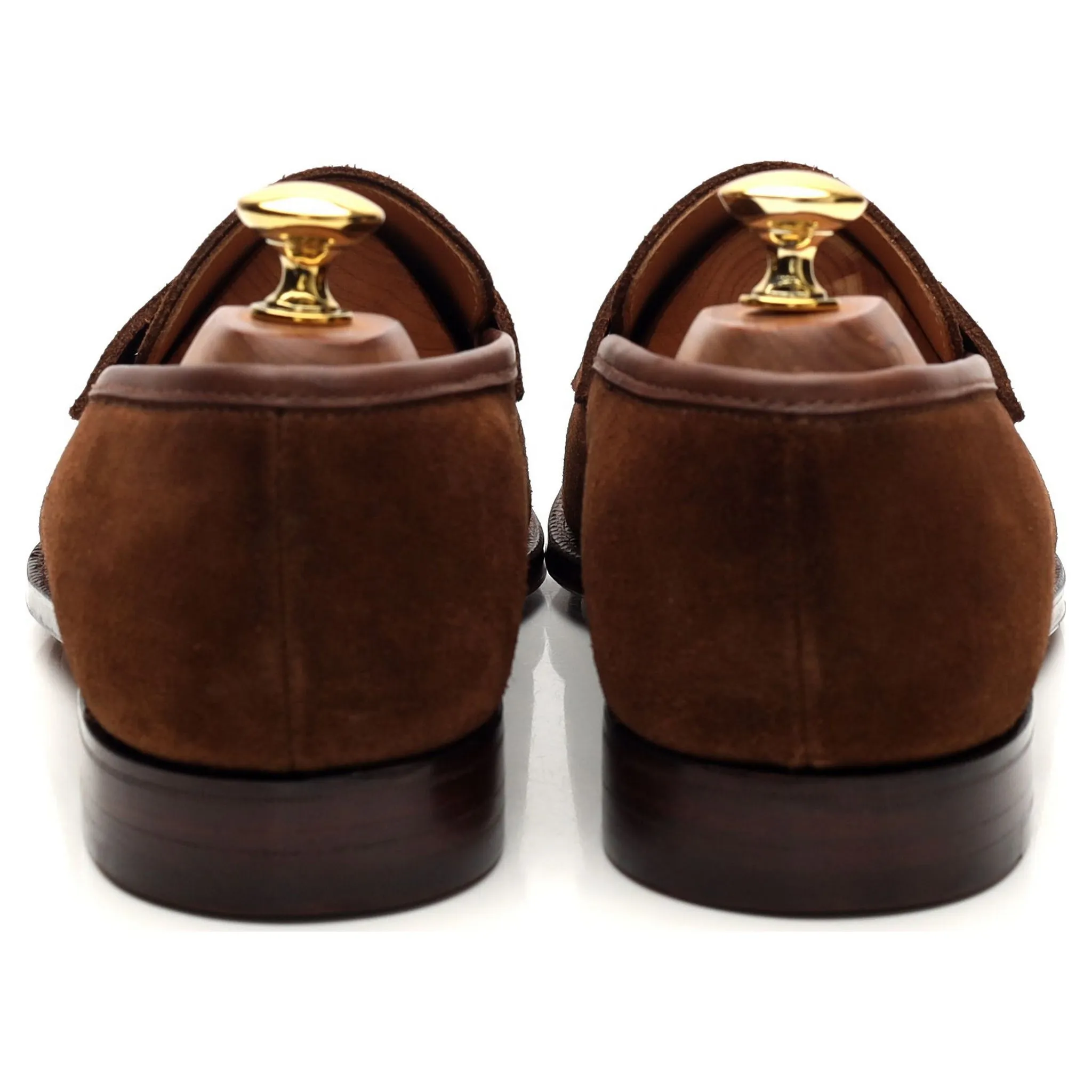 'Sydney' Snuff Brown Suede Loafer UK 6.5 E