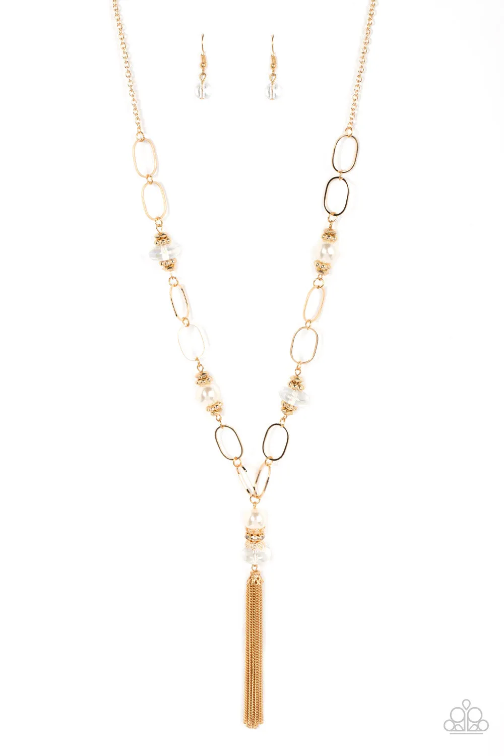 Taken with Tassels - Gold Necklace