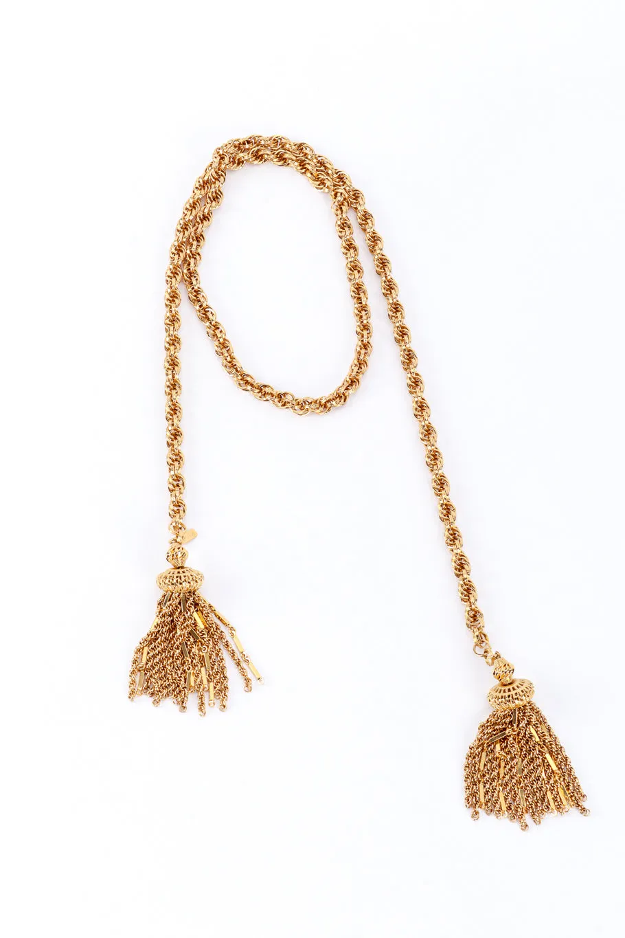 Tassel Wrap Lariat Necklace II