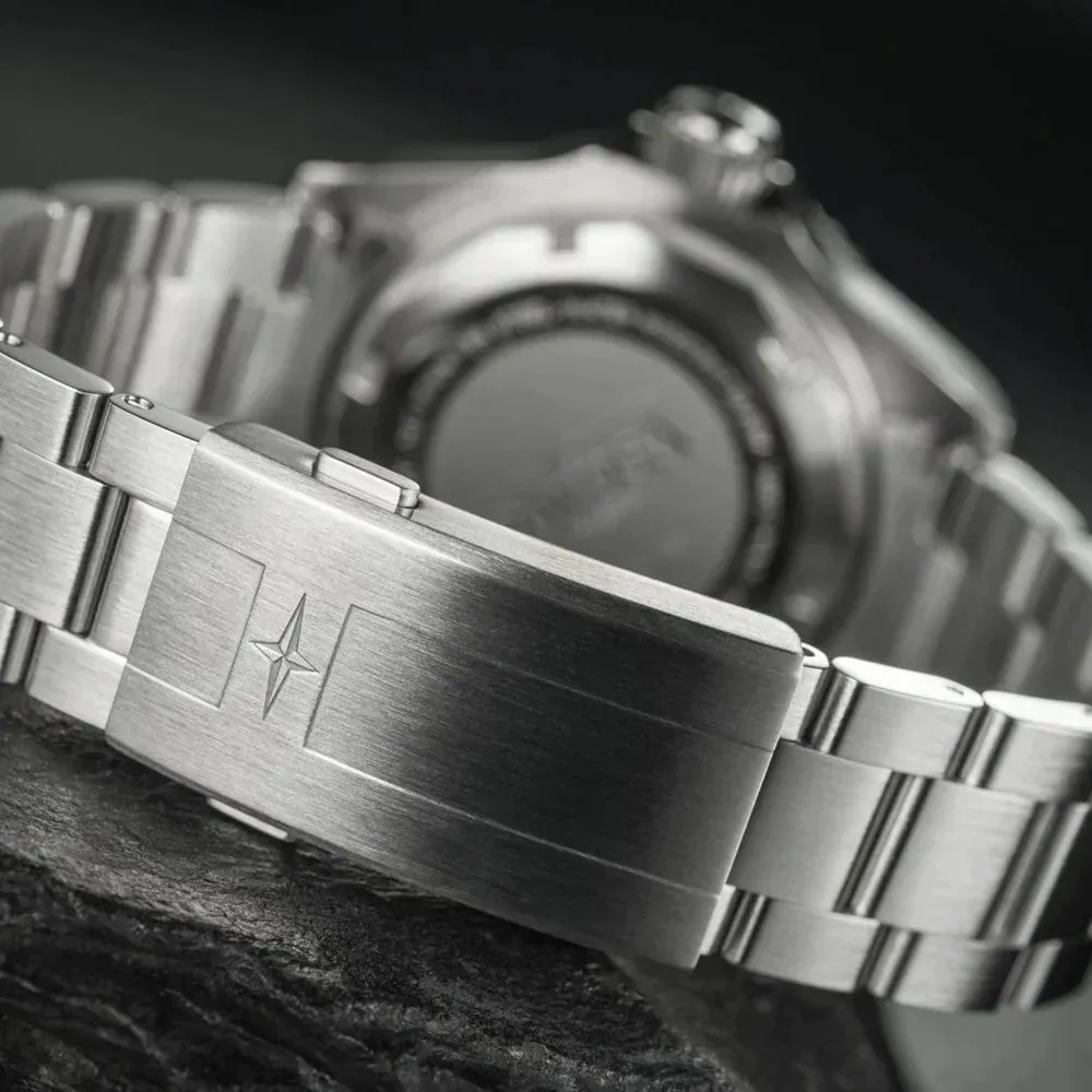 Ternos Professional Auto Nebulous 500m White Diving Watch 16153510