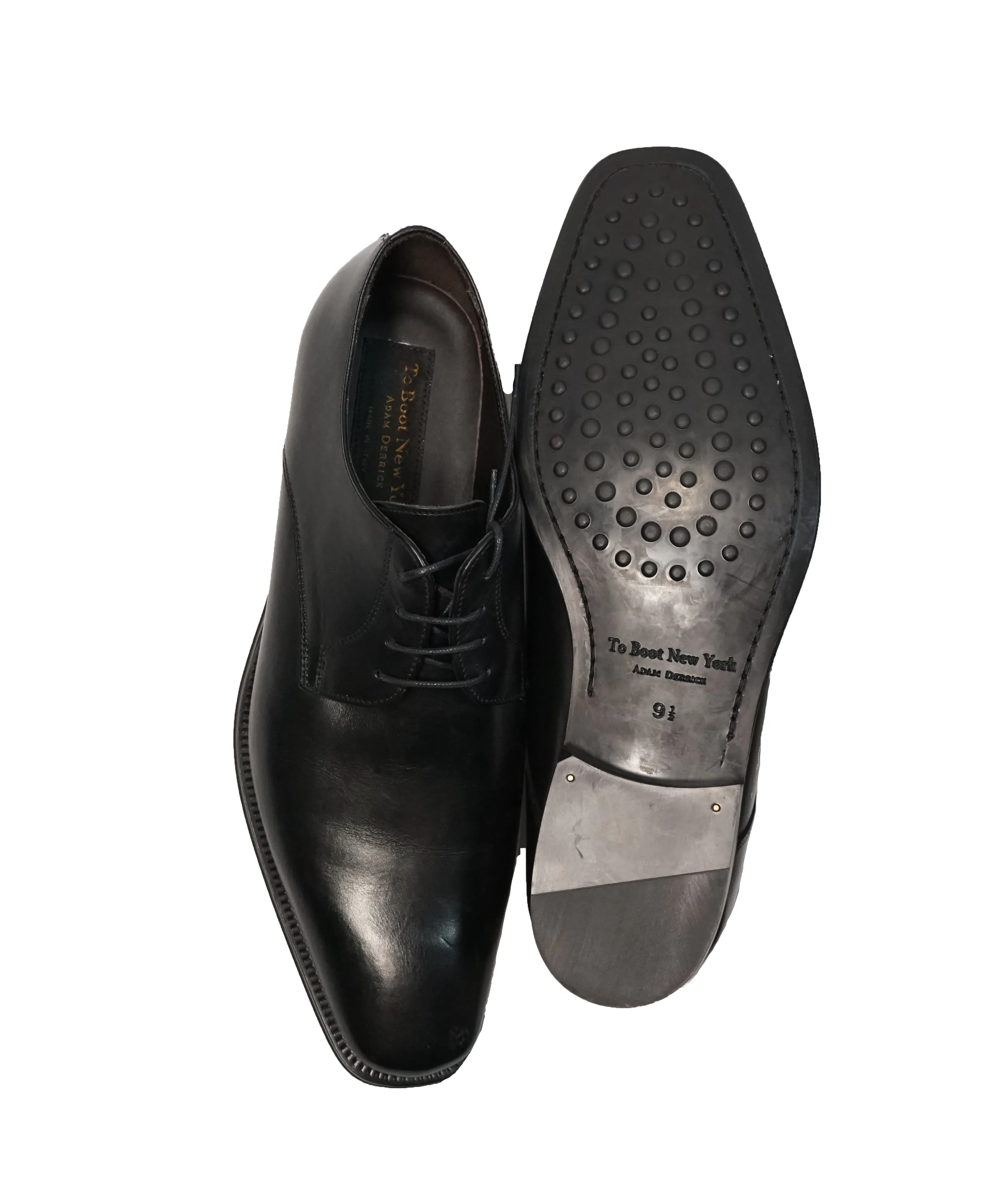 TO BOOT NEW YORK - "Felix” Plain Vamp Oxfords - 9.5