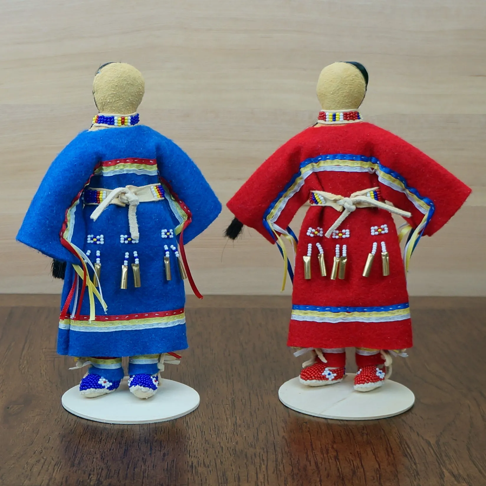 Traditional Buckskin Dolls - Jingle Dancers