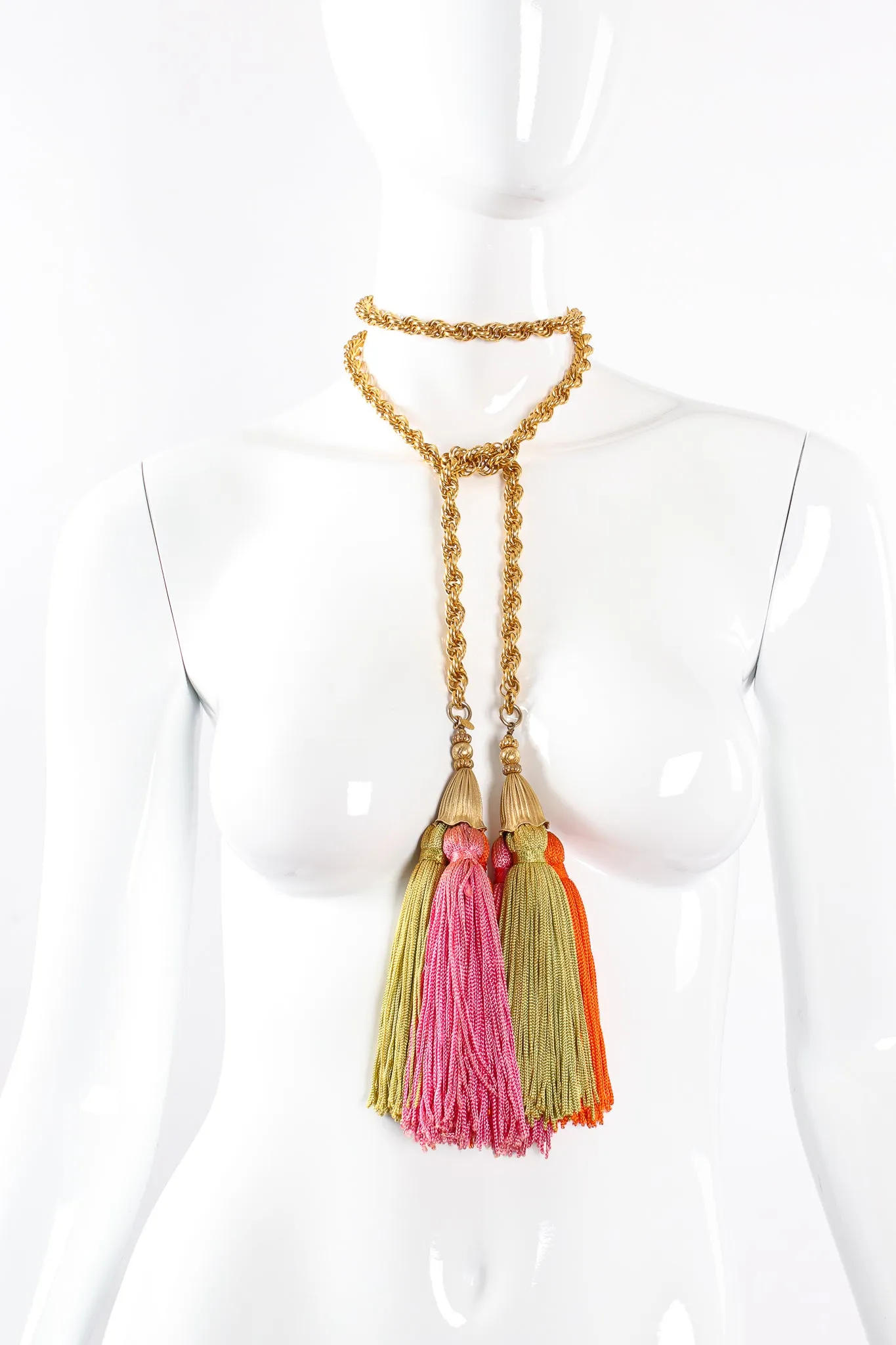 Tropical Tassel Lariat